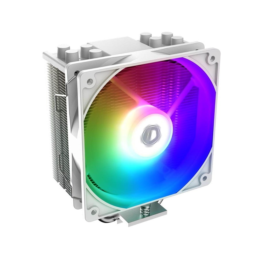 CPU Køler - ID-Cooling SE-214-XT ARGB WHITE - CPU Luftkøler - Max 26 dBA - SE-214-XT ARGB WHITE