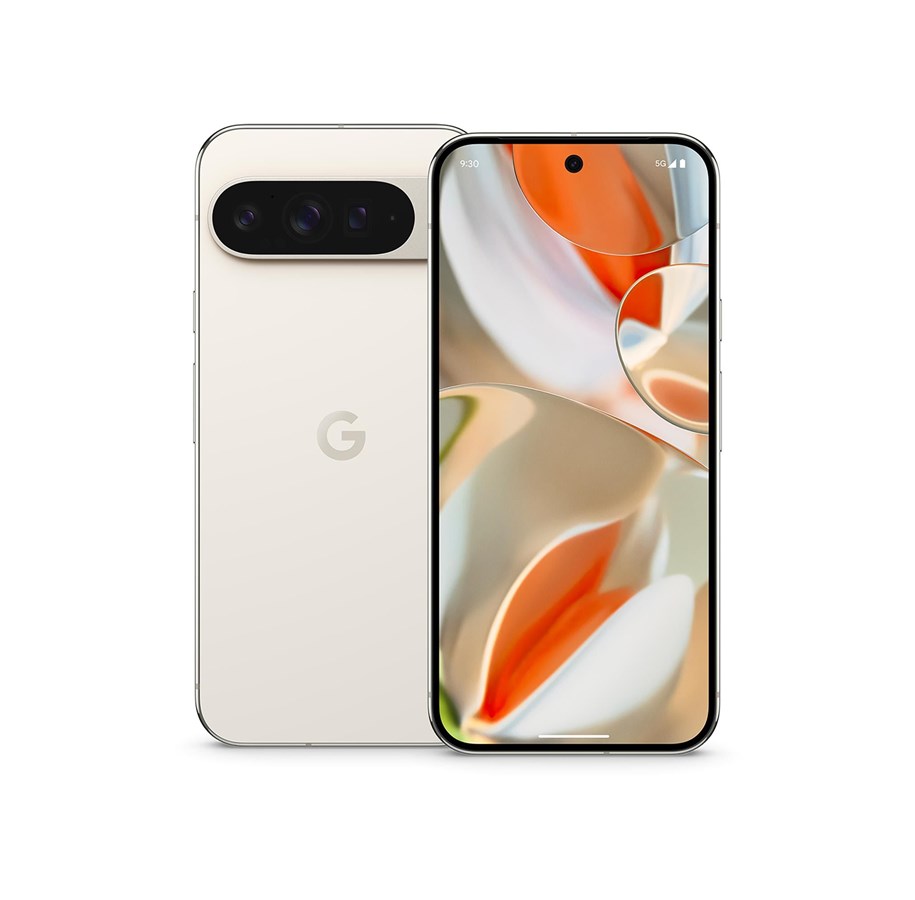 Mobil - Google Pixel 9 Pro 128GB/16GB - Porcelain - GA05931-GB