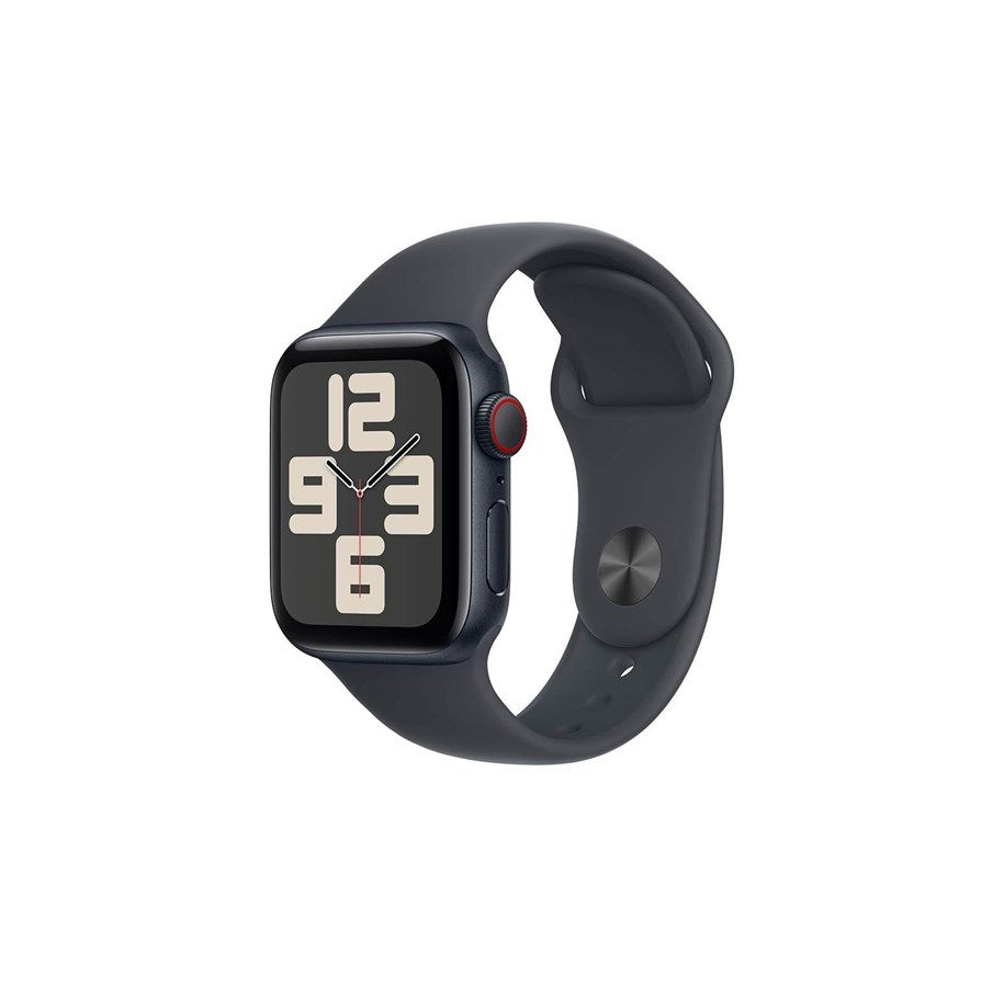 Smartwatch & Sportsur - Apple Watch SE GPS + Cellular 40mm - Midnight Aluminium Case with Midnight Sport Band - S/M - MXGC3QN/A