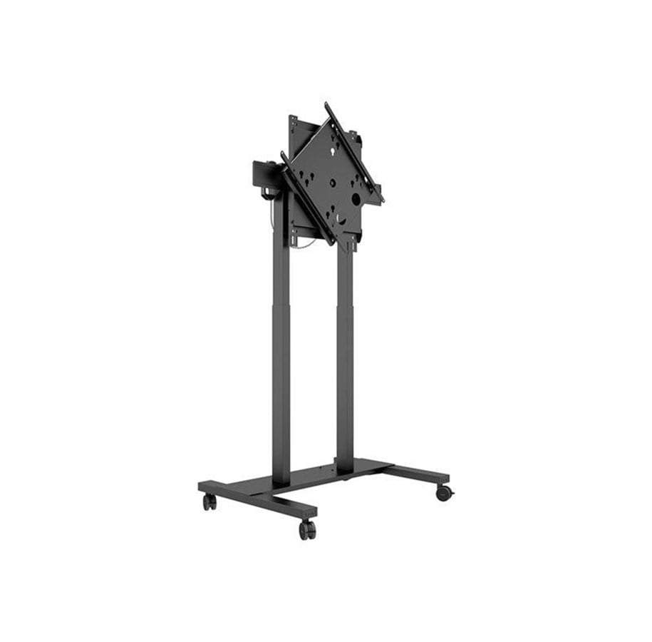 Vægbeslag, AV-Beslag & AV-Møbler - Multibrackets M cart - Flip - for flat panel - motorised anticollision - black - Max 50 kg - recommended for 75" - 7350105214578