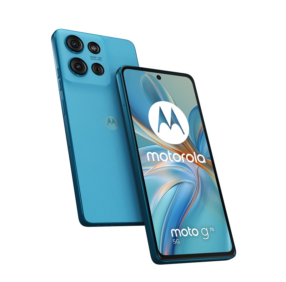 Mobil - Motorola Moto G75 256GB/8GB - Aqua Blue - PB3Y0004SE