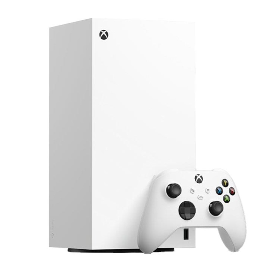 Spillekonsol - Microsoft Xbox Series X - 1 TB (Digital Edition) - Robot White - EP2-00702