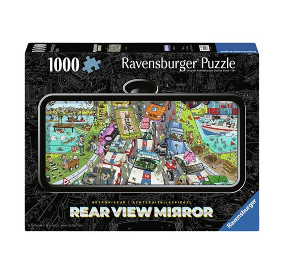 Puslespil - Ravensburger Jigsaw Puzzle Police Pursuit 1000pcs. - 120008163