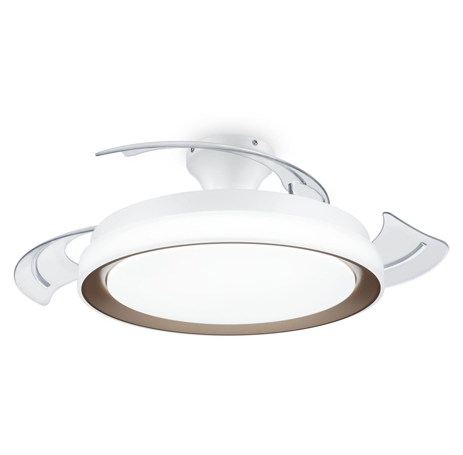 Lamper - Philips Bliss DC Fan ceiling 28W+35W TW Gold - 929004081801