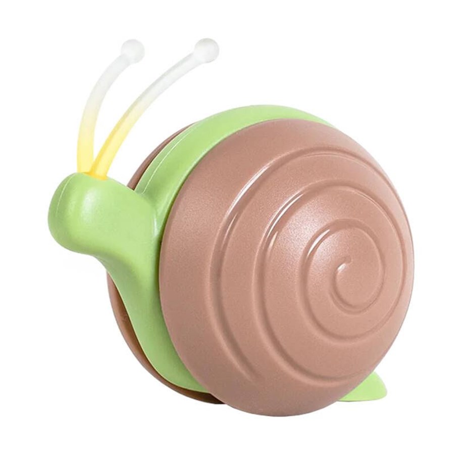Katte - Cheerble Interactive Cat Toy: Wicked Snail (Brown) - CWJ02-Brown