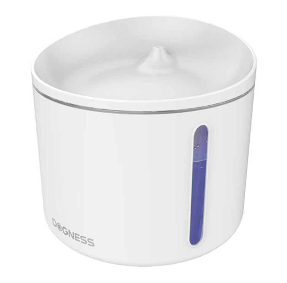 Katte - Dogness Water Fountain for Pets 1L (White) - D03 white