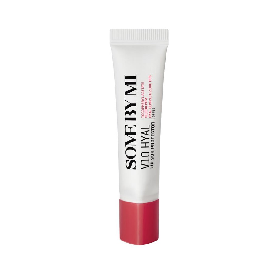 Makeup - SOME BY MI - V10 Hyal Lip Sun Protector SPF15 (#Berry) - 8809647394259