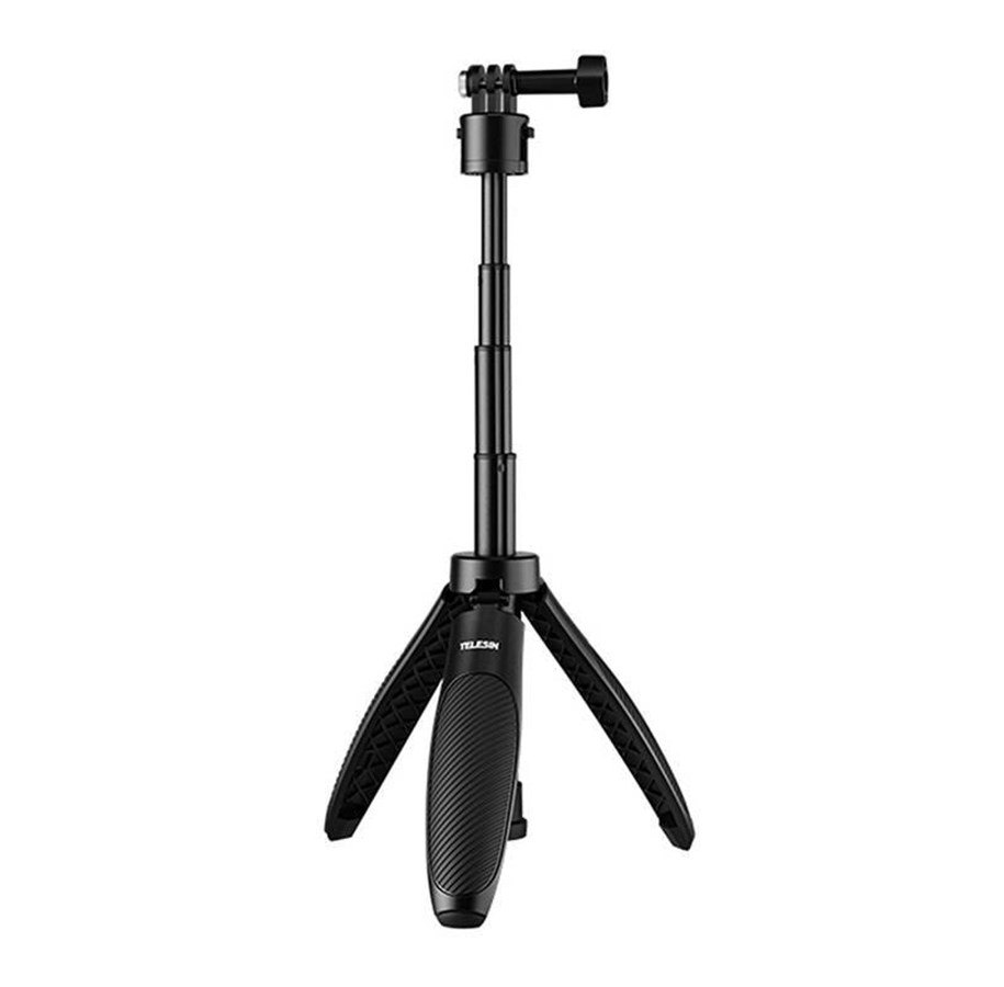 Stativ - TELESIN selfie stick with tripod for sports cameras (S1-MNP-02) - S1-MNP-02