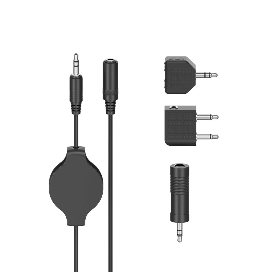 Kabler - diverse - Hama Adapter Kit Incl. Cable 3.5mm Roll-Up 1.2m - X1122369