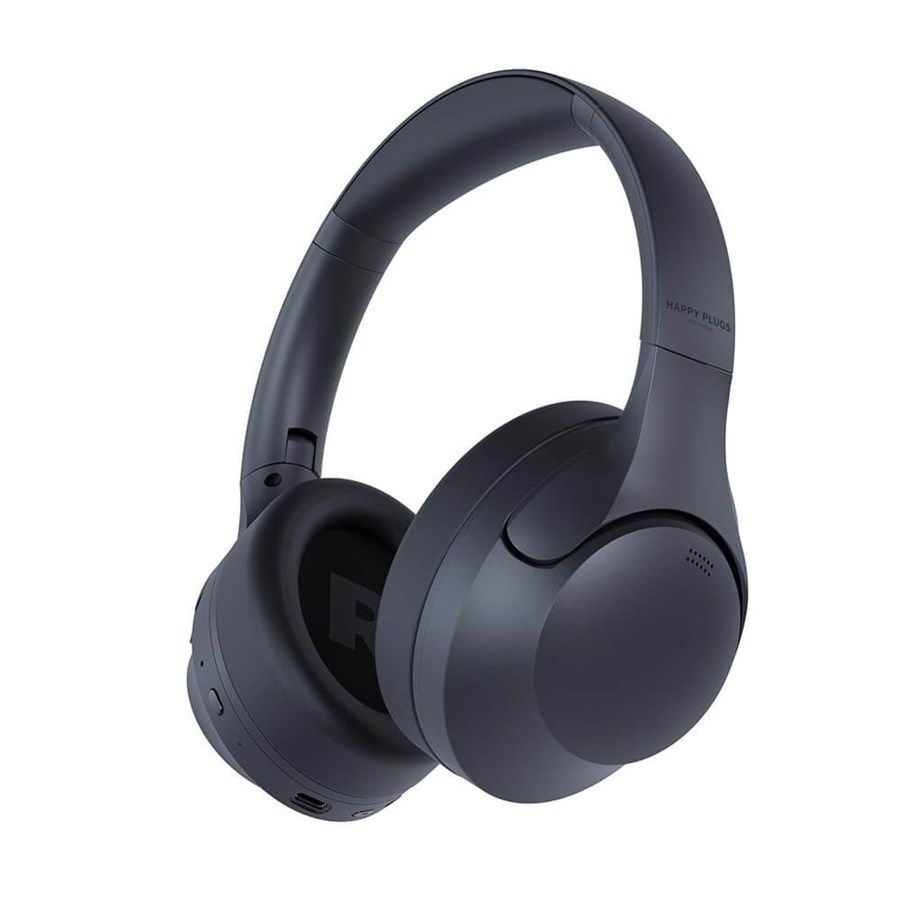 Hovedtelefoner/headset - Happy Plugs Play Pro ANC Over-Ear Wireless Headphones - Black - 232619