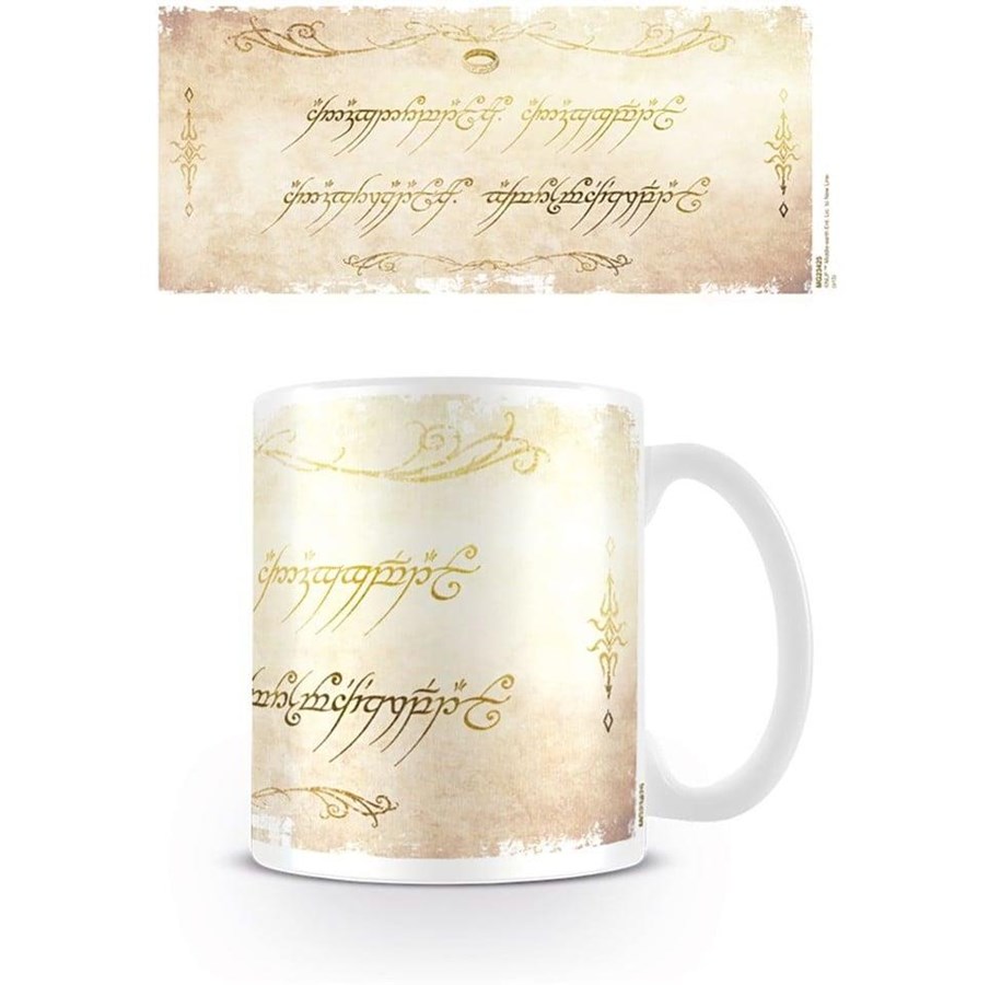 Merchandise - Pyramid - The Lord of the Rings (Ring Inscription) - Krus - MG23425