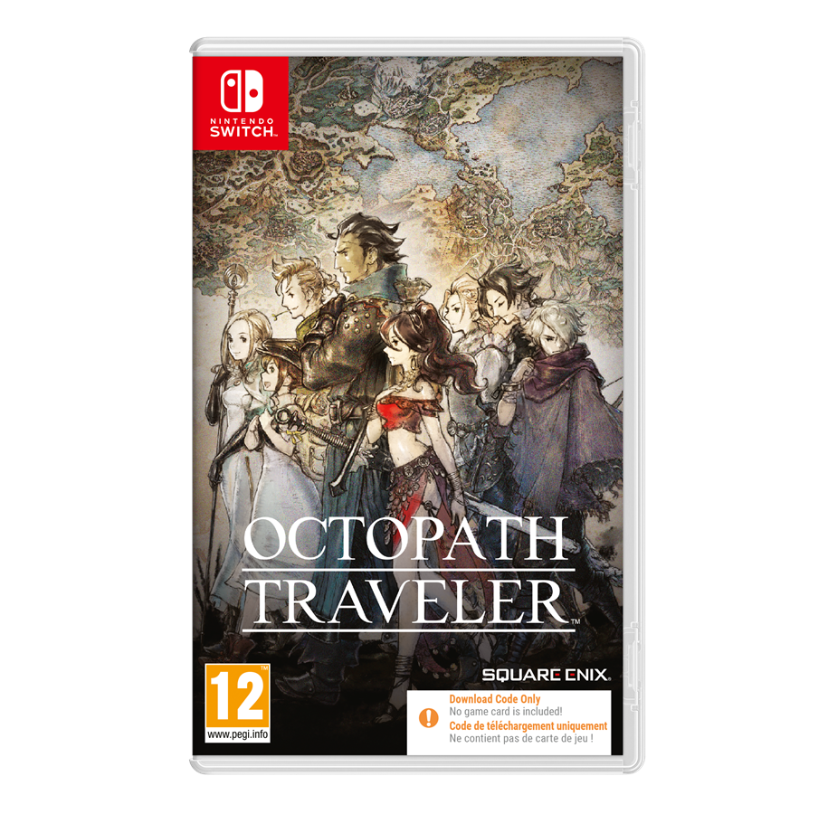 Spil - Octopath Traveler (Code in a Box) - Nintendo Switch - RPG - 5021290100336