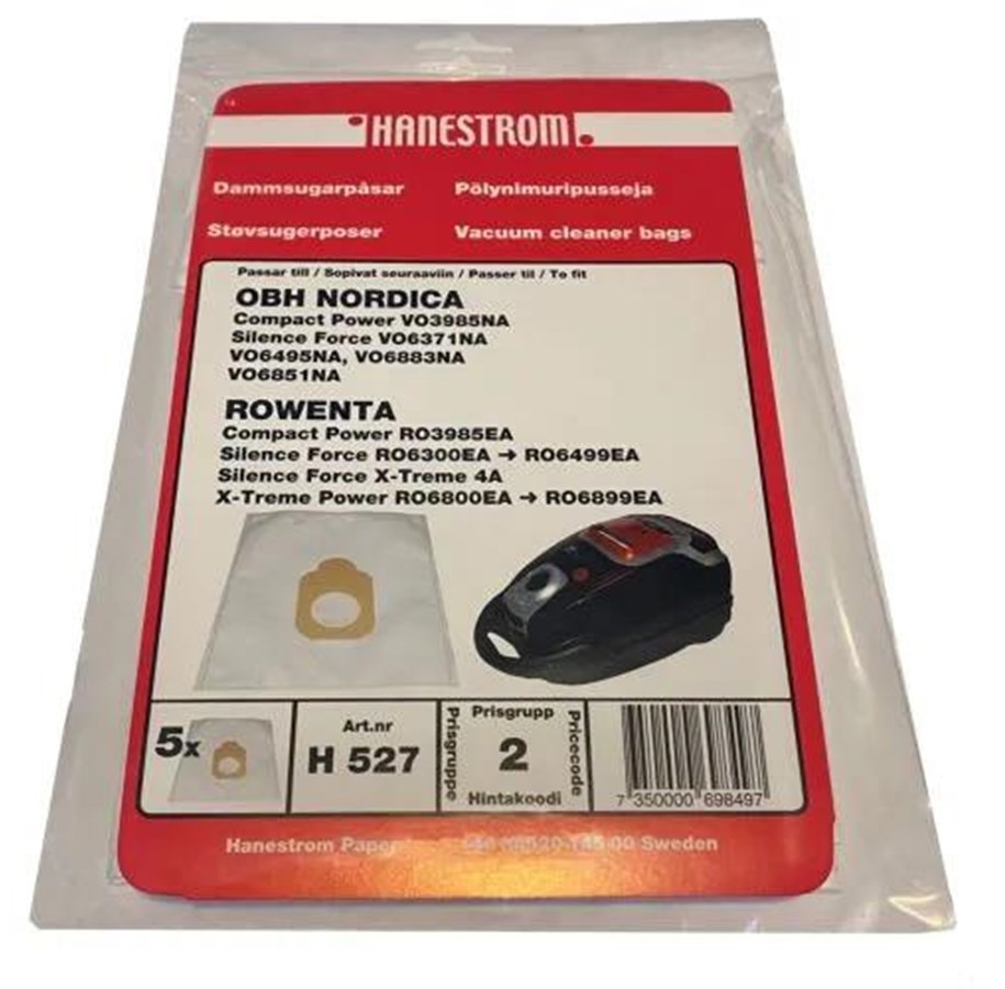 Vacuum Cleaner Bag - hanestroem Dustbags - H527