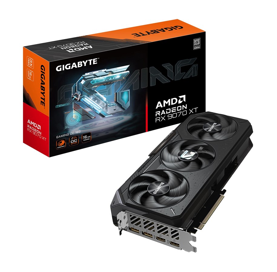Grafikkort - GIGABYTE Radeon RX 9070 XT GAMING OC - 16GB GDDR6 RAM - Grafikkort - SI-GV-R9070XTGAMING OC-16GD