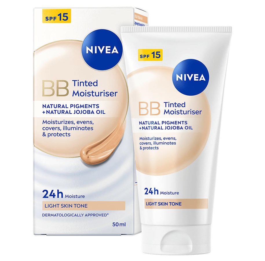 Ansigtspleje - Nivea Tinted Day Cream Light – 50 ml - 4005808996414-error