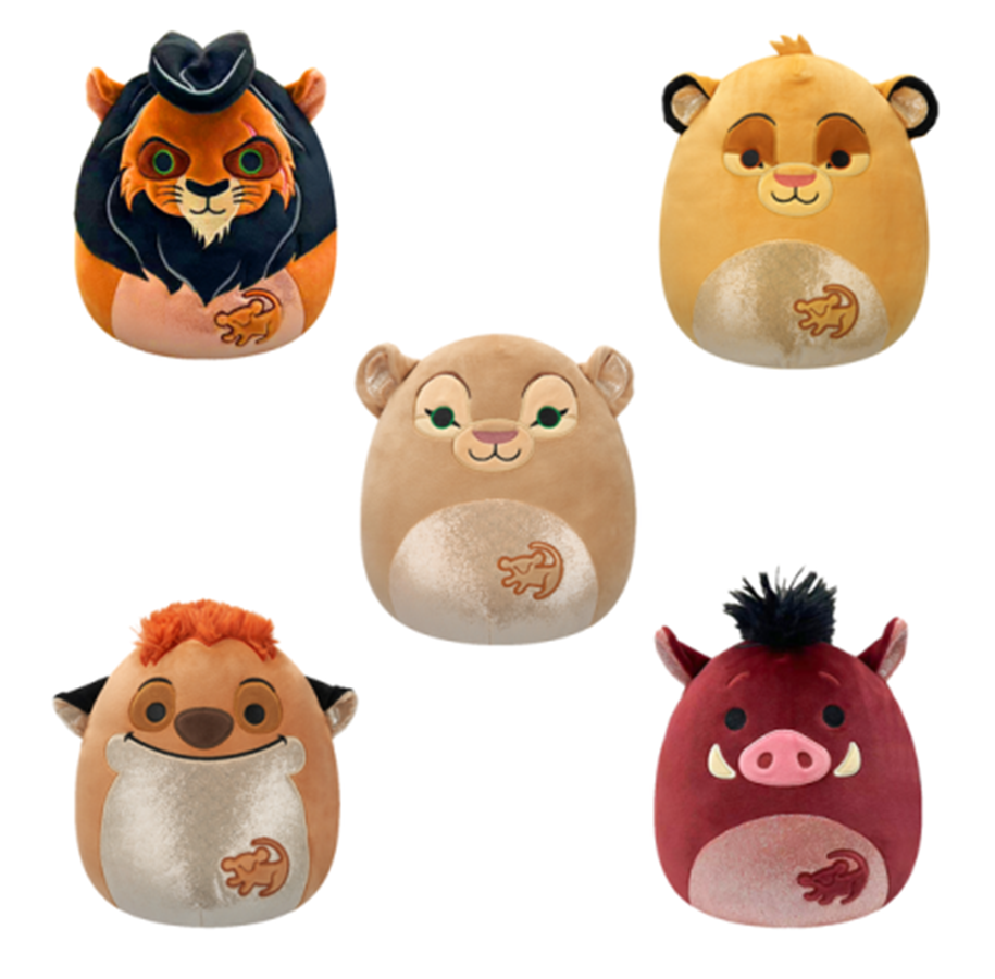Plys - Squishmallows Disney Lion King 30th Annivers 20 cm - assorted - 219615