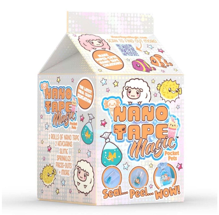 Kreativt Legetøj - Nano Tape Magic Mini Pocket Pets - 480-1004