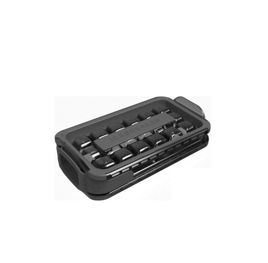 Køkkentilbehør - Icebreaker Nordic 4-in-1 Ice Cube Tray POP 2.0 clear Black - BSK2154