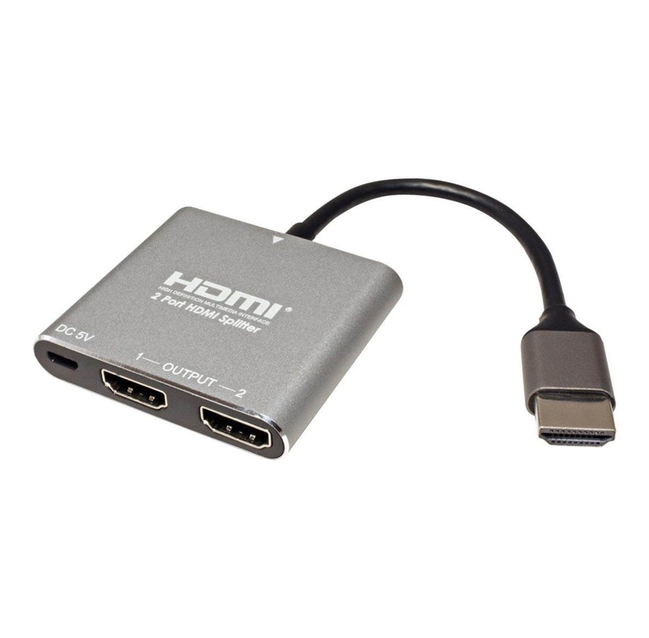 Skærm & Lyd switch - Roline VALUE HDMI Splitter - 14.99.3585