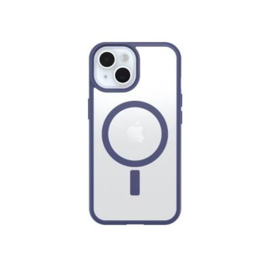 Mobil - Covers & Cases - OtterBox React MagSafe Apple iPhone 16e/15/14/13 Space Cadet - clear/purple - ProPack - 77-98206