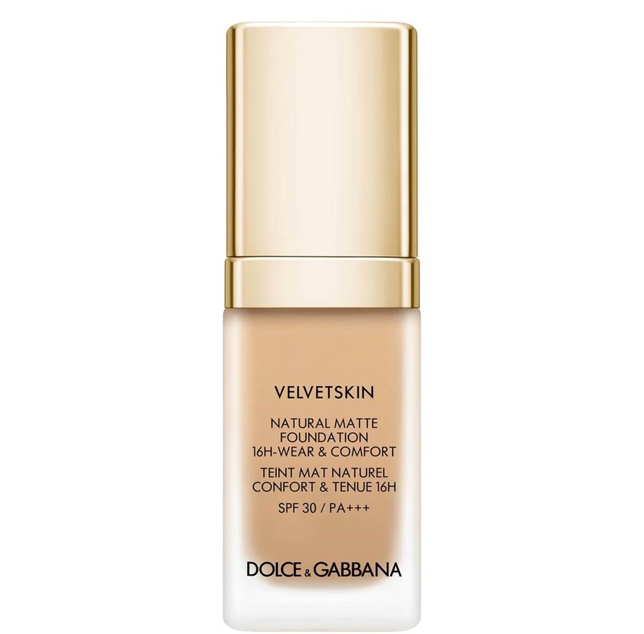 Makeup - Dolce & Gabbana Velvetskin Matte Liquid Foundation 335 SPF 30 30 ml - 3423222041625