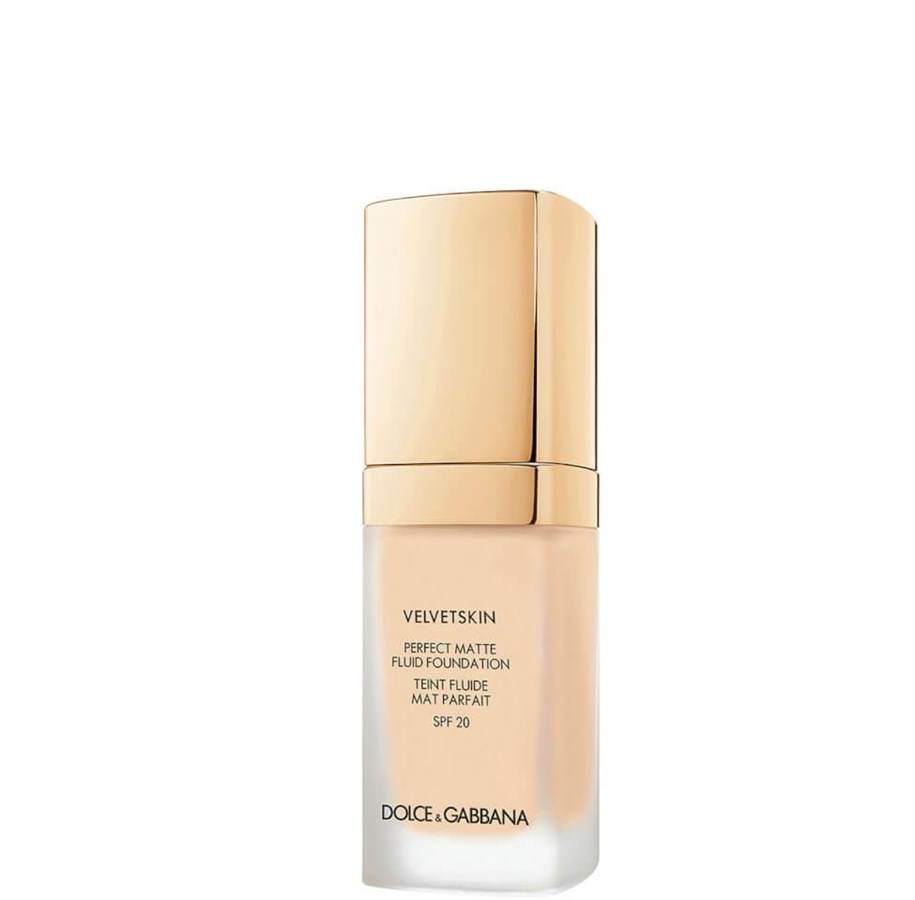 Makeup - Dolce & Gabbana Velvetskin Matte Liquid Foundation 60 SPF 20 30 ml - 3423473023401