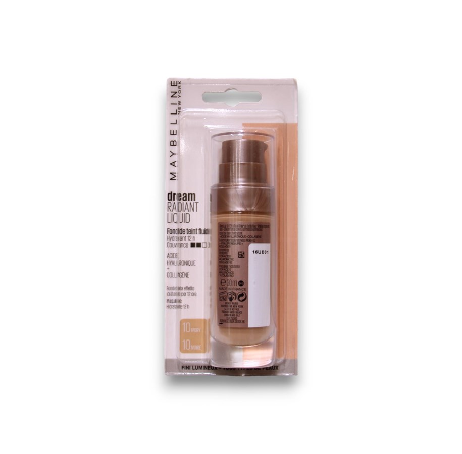 Makeup - L'Oréal Paris Maybelline Dream Satin Liquid Foundation 10 Iv - 3600531459291