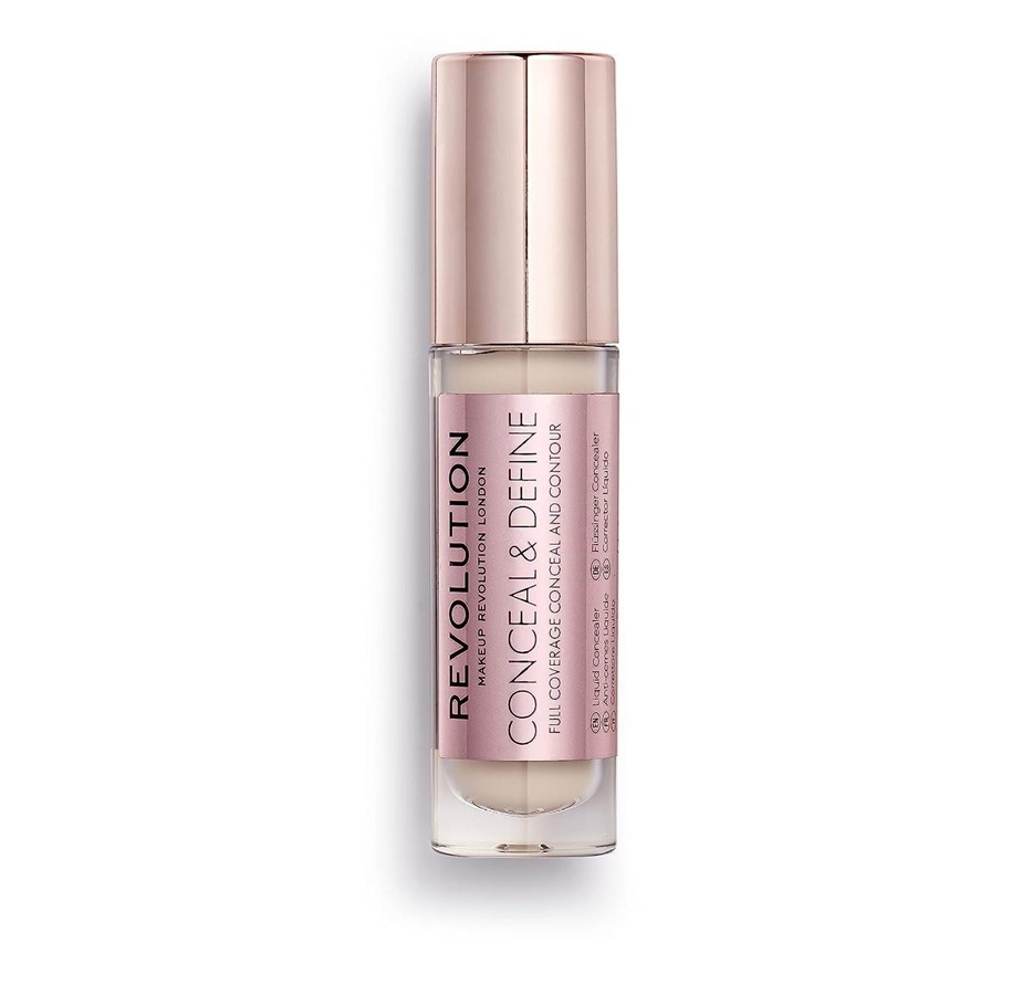 Makeup - Makeup Revolution Conceal & Define Corrective Liquid Concealer, C4, 4 g - 5057566016933