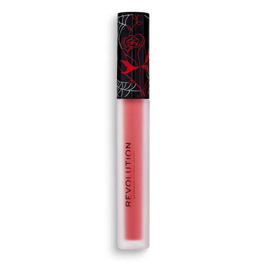 Makeup - Makeup Revolution Matte, Vegan, Liquid Lipstick, Bewitched, 3 ml - 5057566158329