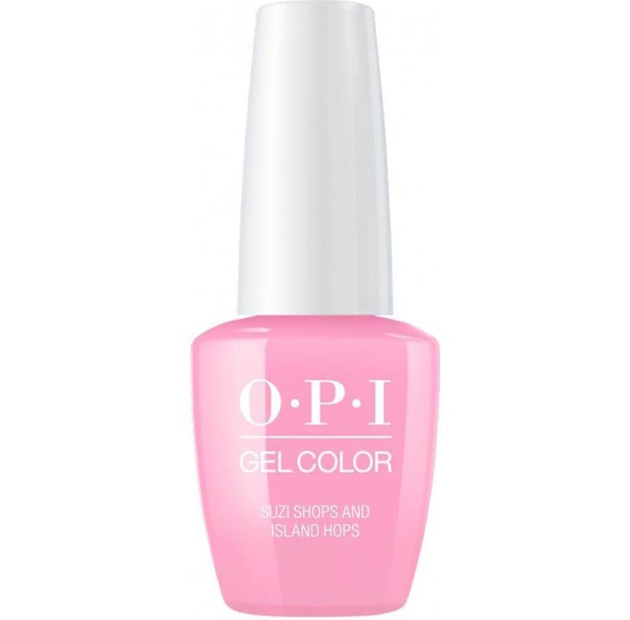 Makeup - OPI Gel Color Semi-Permanent Nail Polish Suzi Shops & Island Hops 15 ml - 619828135025