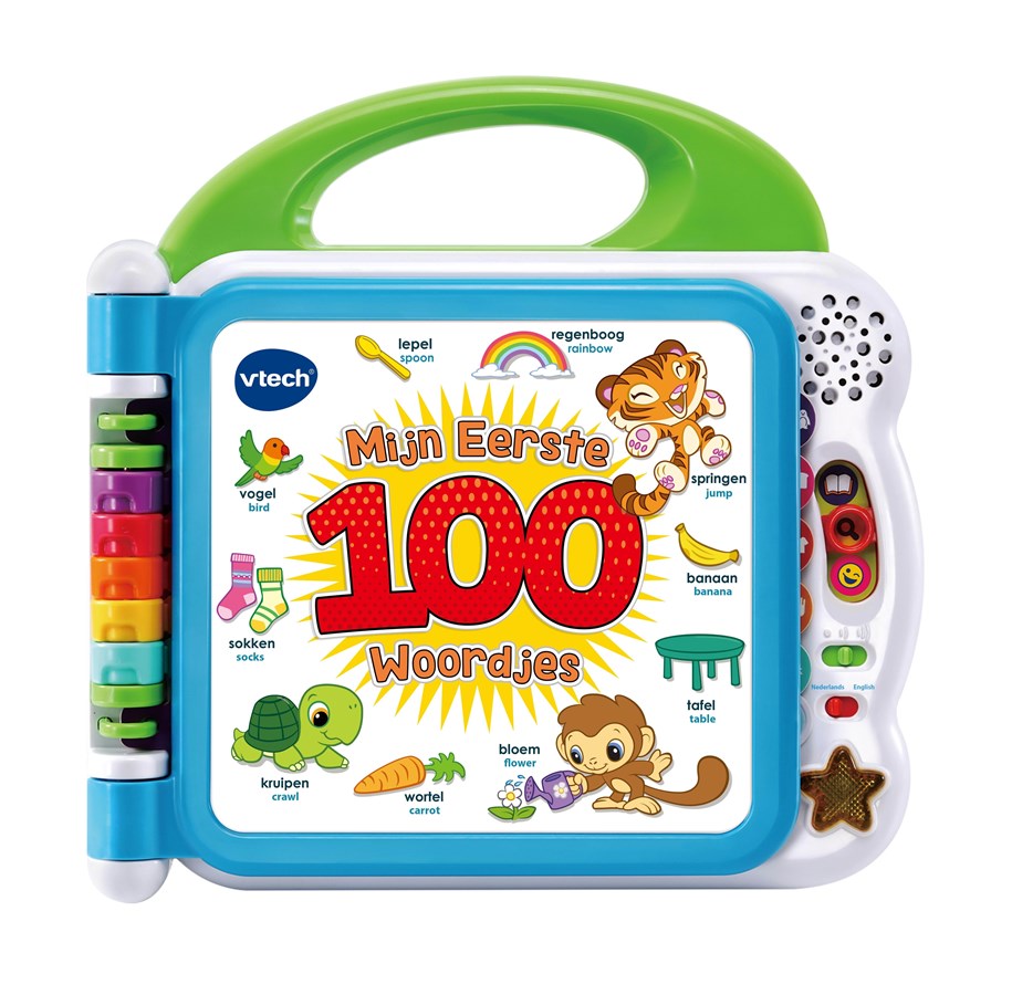 Babylegetøj - VTech - My First 100 Words (EN/NL) - 80-601542
