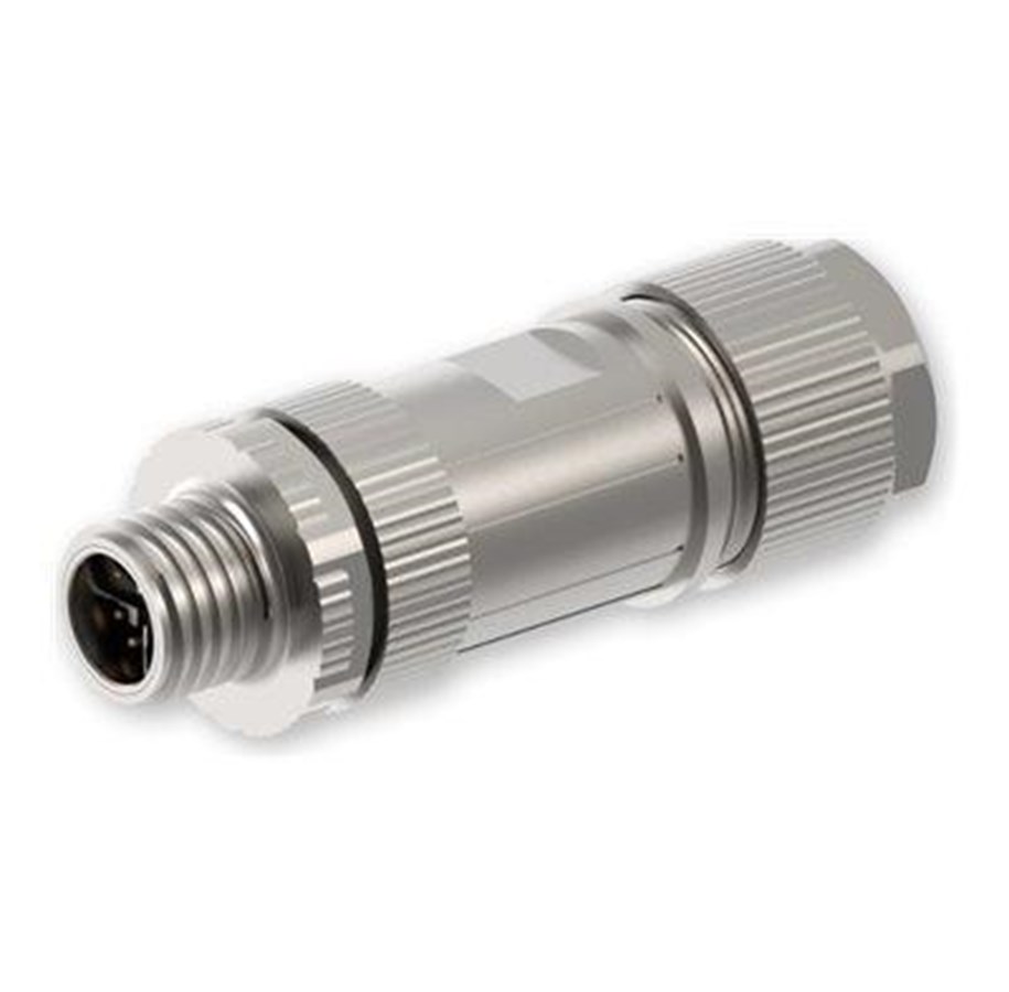Strømkabel (ekstern) - Teltonika - power connector - 8 pin M12 - PR40118K