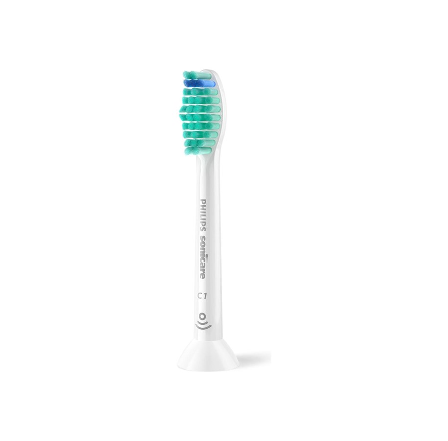 Eltandbørste - Philips Tandbørstehoveder Sonicare C1 ProResults HX6018 - replacement brushhead - white - HX6018/87