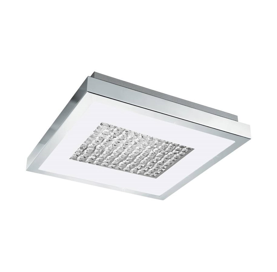 Lamper - EGLO PESCATE LOFT KROM/HVID M/KRYSTALLER - 98369