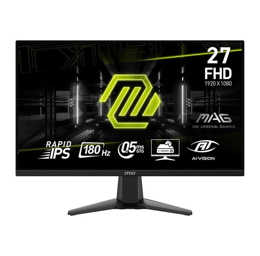 Skærm - 27" MSI MAG 275F - 1920x1080 (FHD) - 180Hz - IPS - MAG 275F