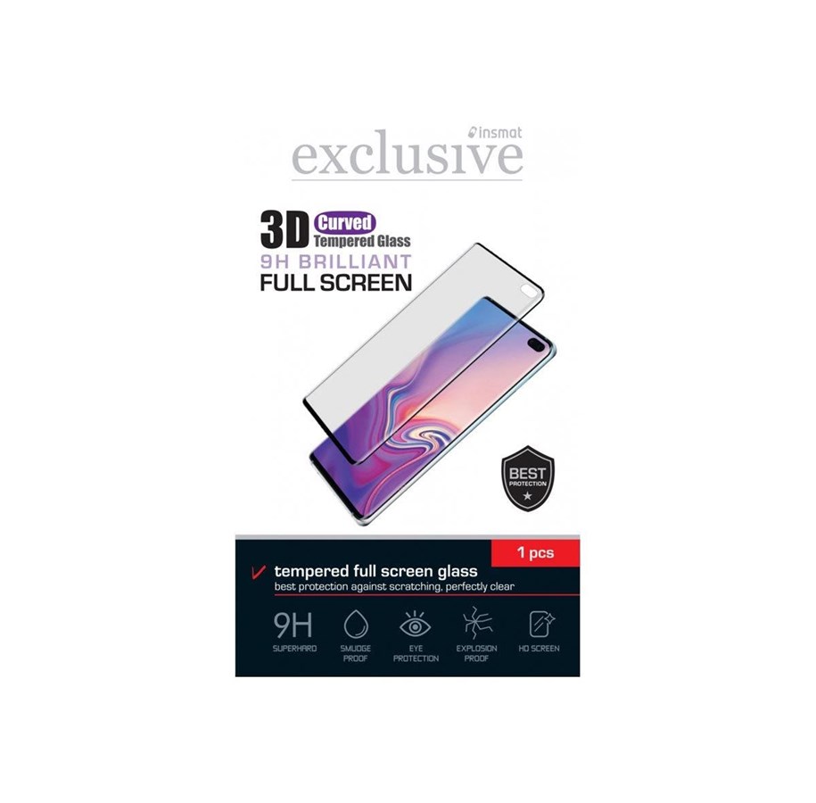 Mobil - Beskyttelsesglas - Insmat Exclusive - screen protector for mobile phone - full screen - 861-1662