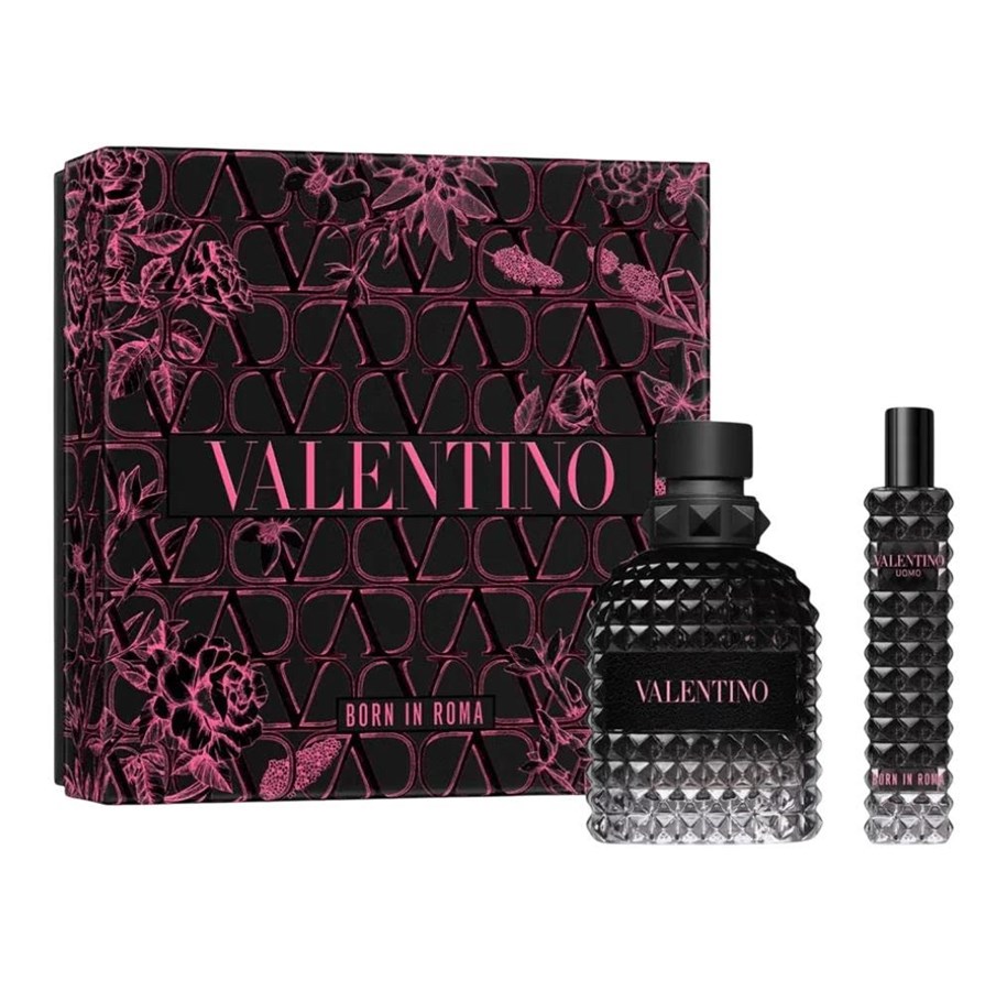 Gaveæsker - Valentino Born In Roma Eau De Toilette 110 ml.- Gavesæt. - 3660732673032