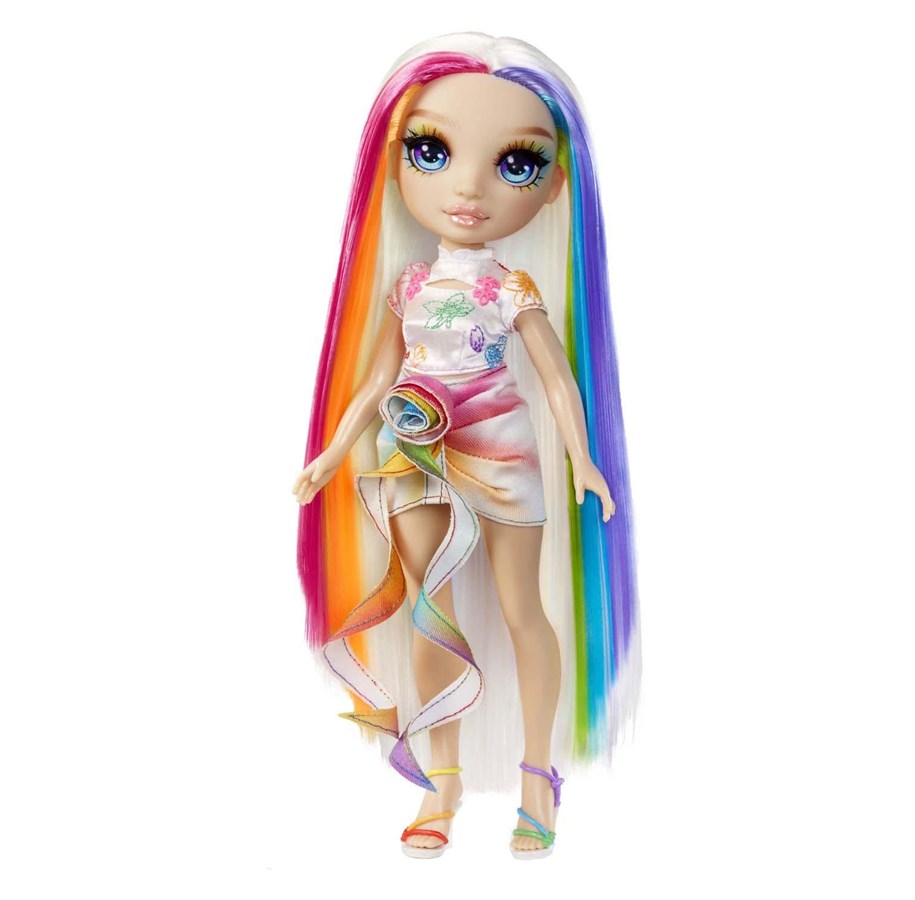 Dukker & Tilbehør - Little Tikes Rainbow High Fashion Doll with Hair Chalk - Amaya Rainbow - 526780EUC