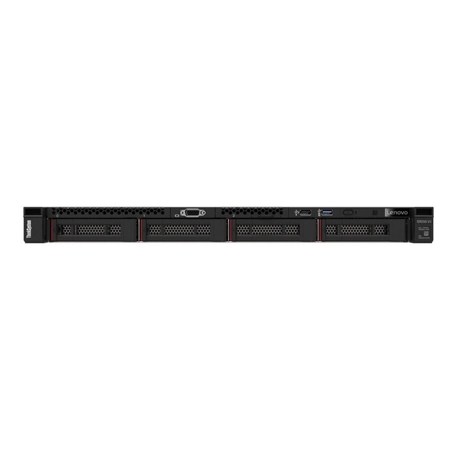 Server - Lenovo ThinkSystem SR250 V3 - rack-mountable Xeon 6315P 2.8 GHz - 32 GB - no HDD - 7DCL100EEA