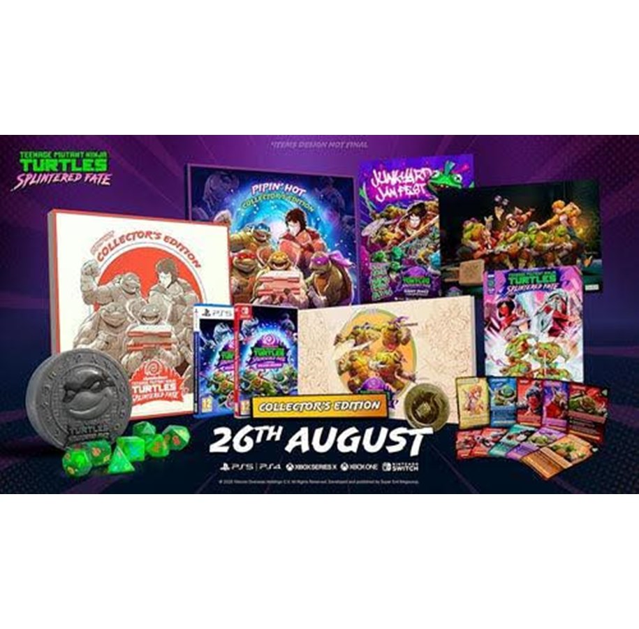Spil - Teenage Mutant Ninja Turtles: Splintered Fate Pipin' Hot (Collector's Edition) - Nintendo Switch - Action/Adventure - 5056635614896