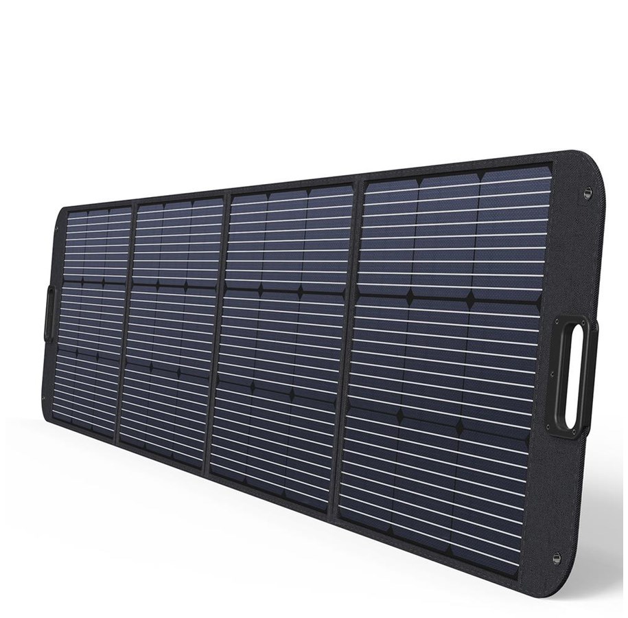Mobil - Adaptere & Opladere - Choetech SC011 solar charger 200W portable solar panel - black - 01.01.04.XX-SC011-BK