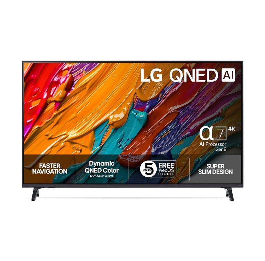 Fladskærms TV - LG 50" Fladskærms TV LED 4K 50QNED7EA6B QNED7E Series - 50" LED-backlit LCD TV - QNED AI - 4K - 50QNED7EA6B