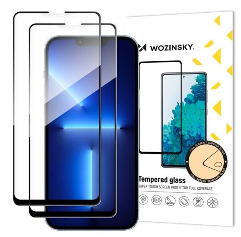 Mobil - Beskyttelsesglas - Wozinsky Full Glue Tempered Glass Tempered Glass for Xiaomi 14T / 14T Pro 2-Pack - 5907769377600