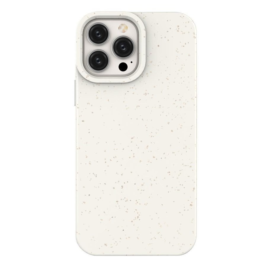 Mobil - Covers & Cases - Hurtel Eco Case for iPhone 14 Plus Silicone Degradable Cover White - 9145576264843