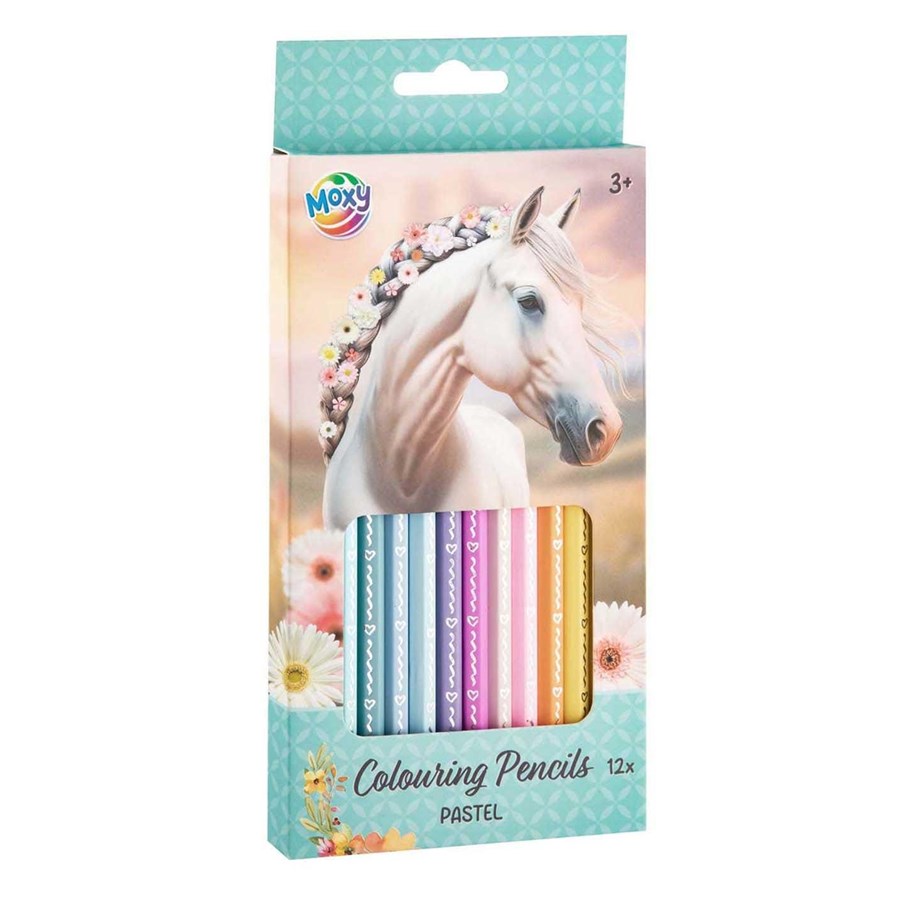 Skrive- og Tegneværktøjer - Creative Craft Group Colored Pencils Pastel - 12 pcs. - 190011