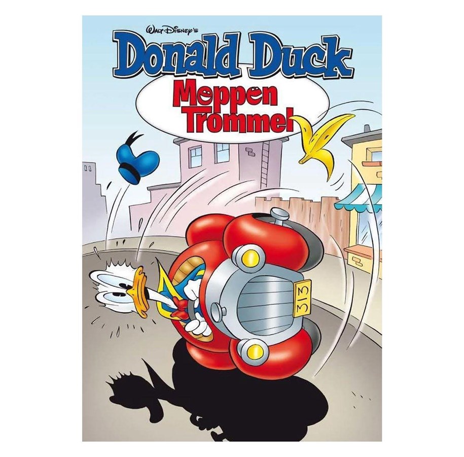 Børnebøger - Donald Duck Joke Drum Car - Børnebog - Pocketbog - 9789085749363