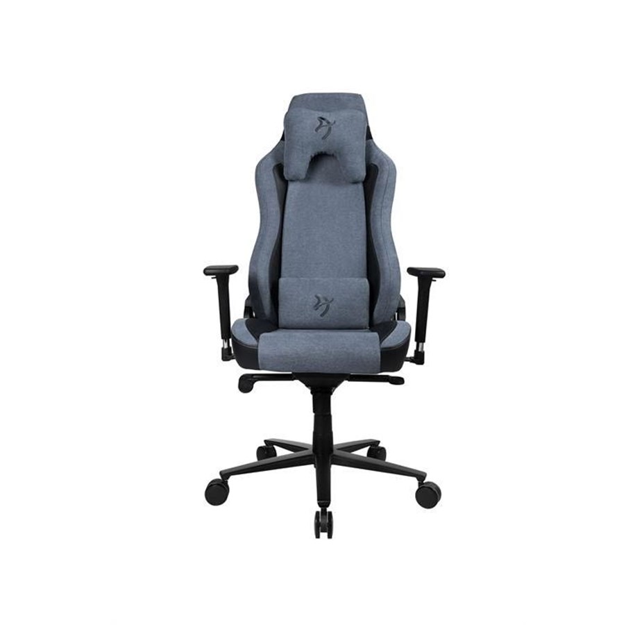 Gamer Stol - Arozzi Vernazza Vento - Blue Kontor Stol - Blå - PU Læder - Op til 140 kg - VERNAZZA-SIG-BL