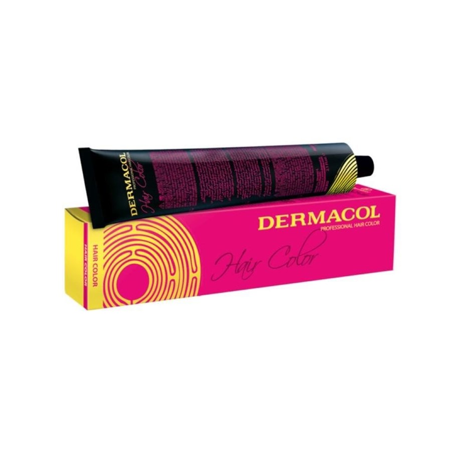 Hårpleje - Dermacol Permanent Hair Color 60 ml. - 6/4 Dark Copper Blonde - 8595003106580