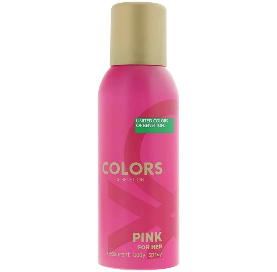Parfume og dufte - Benetton Pink Deodorant Spray Floral and Fruity Notes 150 ml - 8433982003721