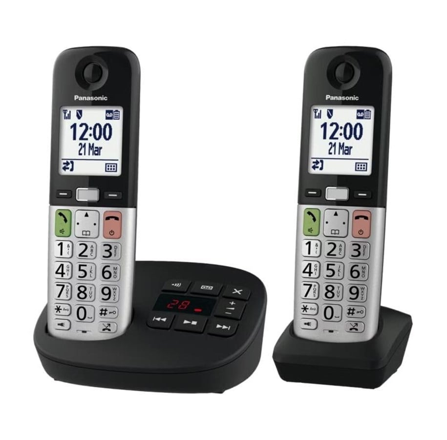 Stationær telefon - Panasonic Digital Cordless Answering System KX-TGU432 - KX-TGU432EXB